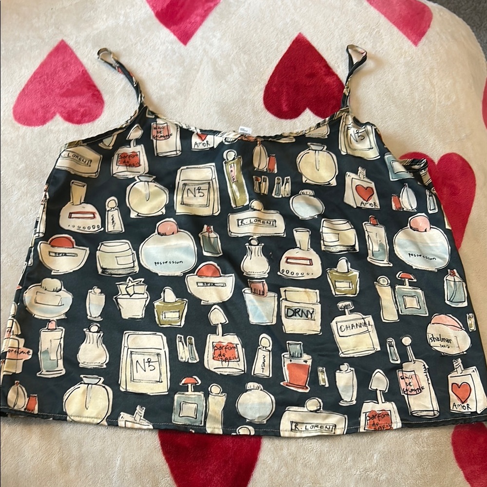 American Apparel Perfume Print Camisole